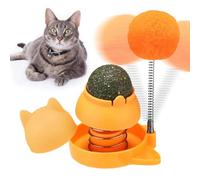 Adhesivo Matatabi - Espuma comestible Matabi y bola pegada a la pared - Bola para lamer gato para pared - Bola hackka bola de perro Cracker bola recargable Inuha juguete Matabi Ball juguete gato lamer