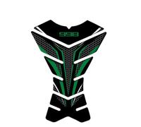 Adhesivo Motocicleta Emblema Protector Tanque Calcomanía Para Ducati 748 916 916SPS 900SS MONSTER M400 M600 M620 tanque espina pescado(Color23)