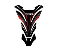 Adhesivo Motocicleta Emblema Protector Tanque Calcomanía para Ducati 748 916 916SPS 900SS Monster M400 M600 M620 Aspecto Carbono(Color24)