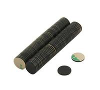 Adhesivo N42 Magnet Epoxi Negro Para Artes, Manualidades, Fabricación de Modelos, Bricolaje, Pasatiempos, Oficina Y Hogar - 10mm de Diámetro x 1mm - 0.58kg - Sur - Paquete de 100