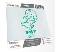 Adhesivo para bebé con sonajero, 25 colores turquesa Talla:24cm Baby on Tour