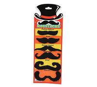 Adhesivo para Bigote, 6 Piezas de Bigote Falso, Barbas Falsas, Barba, Bigotes Falsos, Fiesta de Halloween, una Variedad de Estilos de Barba Falsa que Desempeñan Diferentes Funciones