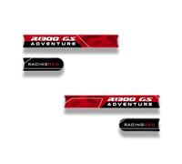 Adhesivo para Carenado Lateral De Motocicleta para R1300GSA, R 1300GSADV, R 1300 GS Adventure 2025, Kit De Decoración De Resina. Protector para el Tanque(Rojo)