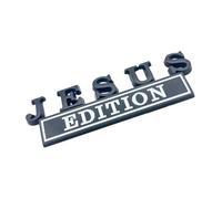 Adhesivo para coche, resistente a la intemperie, símbolo cristiano, calcomanía de Jesús para coche, camión, , SUV, portón trasero, rejilla de ventana trasera, capó del maletero