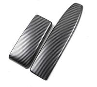 Adhesivo para consola central Cubierta de la caja del reposabrazos control central automóvil para Mercedes para Benz(Carbon Fiber,RHD)