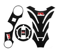Adhesivo para Depósito De Motocicleta para Suzuki GSXR GSX-R 600 750 1000 K7 K8 K11, Adhesivos para Abrazadera Superior De Triple Horquilla Pegatina Protector Depósito(Color 4)