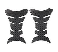 Adhesivo para depósito de Motocicleta Protectores de depósito universales para Motocicleta Adhesivo Deportivo de protección de depósito 3D para depósitos de Motocicleta Negro 18x12cm