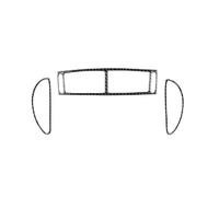 Adhesivo Para El Interior Del Coche Para Mercedes Para Benz SLK R171 2004-2010, Pegatinas Para Molduras De Salida De Aire Central pegatina interior coche(Negro,X-1)