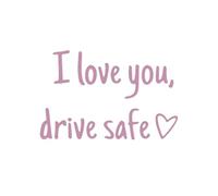 Adhesivo para espejo con texto en alemán «Ich Liebe Dich, Dich sicherlicher Spiegelaufkleber Zu fahrblickAuto -Aufkleber mit Herzstreifen Design, Inspirierender Antriebssicherer Aufkleber für Auto