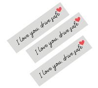 Adhesivo para espejo retrovisor - 3 piezas impermeables para espejo retrovisor de coche | Pegatinas y calcomanías para coche - Para interior de camión largo viaje