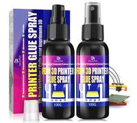 Adhesivo para impresora 3D - 200 ml de gel transparente en aerosol para una perfecta adherencia a la impresora 3D cama de impresión - Tapa antiobstrucción y antidesecación, adecuado para PLA, ABS