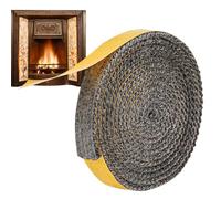Adhesivo para juntas de estufa, cinta de sellado de chimenea, fijador resistente al calor, cuerda de ventana de alta temperatura, instalación segura duradera para leña, estufas de calefacción de
