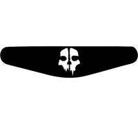 Adhesivo para la barra de luces de la PlayStation PS4 negro negro Call of Duty Ghost (schwarz)