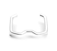 Adhesivo Para La Cubierta Del Control Central Marco Portavasos Delantero De Para Toyota RAV4 XA50 2019-2024 MCQNDS(B Silver)