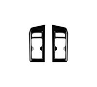 Adhesivo para Marco de Taza de Agua de Asiento de Tercera de Automóvil, Embellecedor de Portavasos para Prado LC250 2023, Color Negro