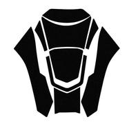 Adhesivo para Motocicleta, Almohadilla Lateral para Depósito De Combustible, Calcomanía De Tracción para PCX160 PCX 160 Pegatina Protector Depósito(Negro,X-3)