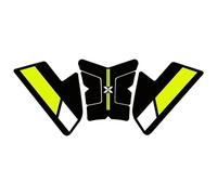 Adhesivo para Motocicleta, Almohadilla para La Cubierta del Tanque De Combustible para CFMOTO 250CLX 250 CLX, Pegatinas para La Carrocería Pegatina Protector Depósito(Verde)