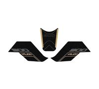 Adhesivo para Motocicleta, Protector Lateral del Depósito De Combustible para Voge Valico DS900X 900 DSX 900DSX 2024. Protector para el Tanque(Oro)