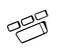 Adhesivo Para Panel De Control De Elevalunas Accesorios Interiores Para VW Para Golf 7 GTI Mk7 2013 2014 2015 2016 2017 HLWXMDZ(RHD Black)