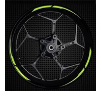 Adhesivo para Rueda De Motocicleta 17″ con Rayas para Llantas para 150NK 250SR 300NK 300SR 400NK 400GT 650NK 650GT 650MT Piezas de Repuesto(Style 3)