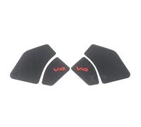 Adhesivo Para Tanque Combustible Adhesivo Depósito Combustible Motocicleta Para Ducati Para Streetfighter V4 V4S 2020-2021 Protectores Laterales Goma Antideslizante Motocicleta Pegatina
