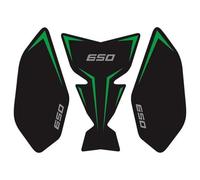 Adhesivo Para Tanque Combustible Pegatina Para Depósito De Gasolina Motocicleta Para Ninja 650 Para Ninja650 2017-2026 Protector Lateral Goma Adhesivos Antideslizantes Motocicleta Pegatina(Verde)