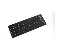 Adhesivo para teclado portugués para portátil, color negro