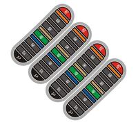 Adhesivo para termómetros para taza de café, muestra la temperatura en grados, tiras adhesivas para agua, café, tiras líquidas, etiqueta de alta viscosidad