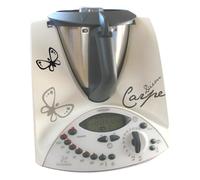 Adhesivo para Thermomix TM31 CarpeDiem - Mariposa - Vinilo con texto en alemán
