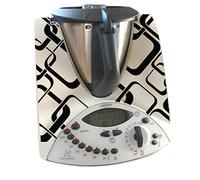 Adhesivo para Thermomix TM31, diseño de cuadrados