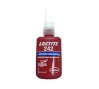 Adhesivo para tornillos Loctite 242, botella de 50 ml.