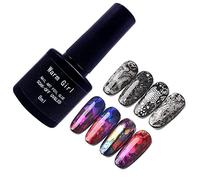 Adhesivo para transferencia de uñas, 8 ml Pegamento para uñas para gel de uñas Star Manicure Foil Sticker Transferencia adhesiva para salón de belleza y hogar