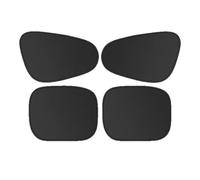 Adhesivo para Ventana de Parasol para Coche con protección Lateral de adherencia estática y Bloqueo de Calor para automoción de Verano Cortinas Reflectantes de protección Ultravioleta