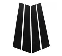 Adhesivo Pilar Central Coche para Panamera 970 2009 2010 2011 2012 2013-2016 Anti-Rayaduras Ventana Pillar Post Trim B-Pillar Cover Sticker 4 Piezas