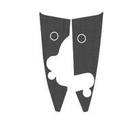 Adhesivo protección depósito Para PAN AMERICA 1250 PA 1250S Para Pan America Pegatinas Deflectoras Viento Kit Combustible Gas Calcomanía Para Rodillas Protección Almohadilla Tanque