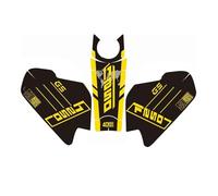 Adhesivo Protector Antirrayaduras para Depósito De Motocicleta para R1200GS R1250GS Adventure 2013-2023 GSA R1200 R1250 GS LC ADV(Negro)