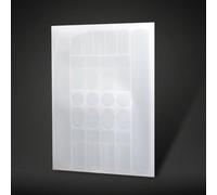 Adhesivo protector de cadena de bicicleta para protección de cuadro, cubierta resistente a los arañazos para vainas y secciones de marco (transparente)