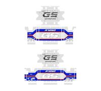 Adhesivo protector de caja de aluminio para motocicleta impermeable de aluminio para R 1250GS ADV 40 años GS R1250GS ADV Triple Black 2023 2021 2022 (Baulas Laterales Trophy)