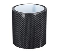 Adhesivo Protector de Coche, Película de Fibra de Carbono, Protector de Borde de Puerta, Adhesivo Antiarañazos Cubierta de Arañazos (10CM*3M)