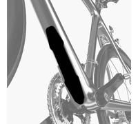 Adhesivo protector de tubo de silicona compatible con cuadros de bicicleta de montaña para defensa contra impactos y arañazos (D)