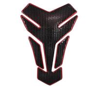 Adhesivo Protector Depósito Motocicleta Para CBR Lateral Agarre Gas Tracción(rojo)
