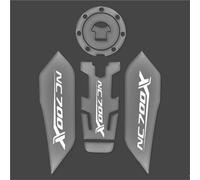 Adhesivo Protector para Tanque De Combustible Lateral De Motocicleta para NC750X, NC700X, NC 750X, 700X Pegatina Protector Depósito(Blanco,700)