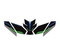 Adhesivo Protector Tapa De Tanque De Combustible Y Aceite De Motocicleta Para Ninja ZX-4R Para ZX 4R 4RR ZX4RR POMPOMPUR(1 set 2)