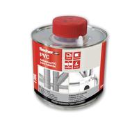 fischer - Adhesivo PVC (lata 250 ml) incoloro, instalaciones profesionales, tuberías de PVC rígido para saneamiento, sistemas de riego, abastecimiento de aguas y líquidos, fácil aplicación