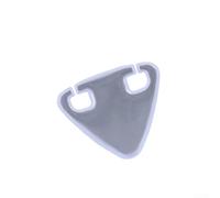 Adhesivo reflectante de alta visibilidad para tija de sillín de bicicleta, equipo de seguridad de ciclismo nocturno con diseño de gancho, accesorios de bicicleta de PVC resistentes a la intemperie