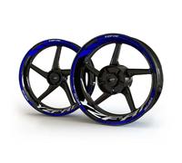 Adhesivo Reflectante para Llantas De Motocicleta, Cinta 17 Pulgadas, Resistente Al Agua, Accesorios para Yamaha YZF R1(Style 5)