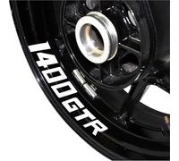 Adhesivo Reflectante para Rueda De Motocicleta, Accesorios para Llanta, Calcomanías Decorativas para Kawasaki 1400GTR 1400 GTR