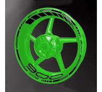 Adhesivo Reflectante Para Rueda De Motocicleta, Calcomanía Para Cubo, Cinta De Rayas Para Llanta, Accesorio Decorativo Para Kawasaki Z900 2023 2022 2021 2020 2018 2017 2016 Paquete completo de pegatin