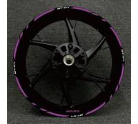 Adhesivo Reflectante para Rueda De Motocicleta, Resistente Al Agua, con Cinta Rayas, para Llantas para Yamaha MT-07 2022(Style 14)