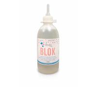 Adhesivo vinílico transparente BLOK, 100ml Amelie Prager, Cola de secado rápido, de alta calida y resistencia para Papel, ecopiel, tejido, madera y manualidades (100ml)